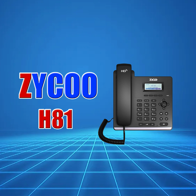 EN 55032:2015 Điện thoại bàn VoIP với màn hình màu LCD 2,8 inch 320x240