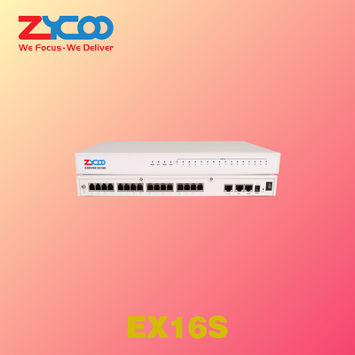 16 X Cổng RJ11 FXS Ip Analog 2 X 10/100Mbps Với Tất Cả Phần Mở Rộng IP