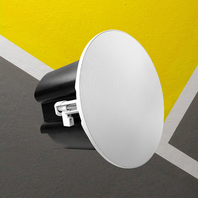 Hệ thống loa IP PA được kích hoạt SC10 SIP Loa trần trong nhà 90dB/1m/1W Trung tâm mua sắm