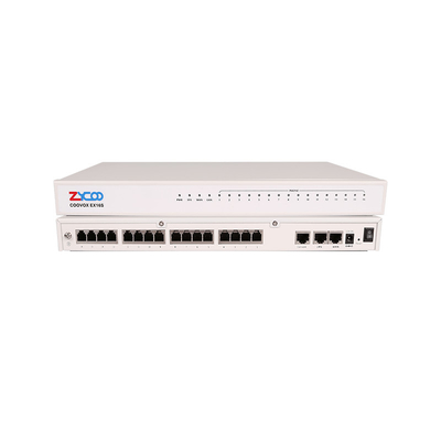 2 X Cổng VoIP 10/100Mbps Hộp điện thoại Voip mở rộng FXS cho điện thoại Analog